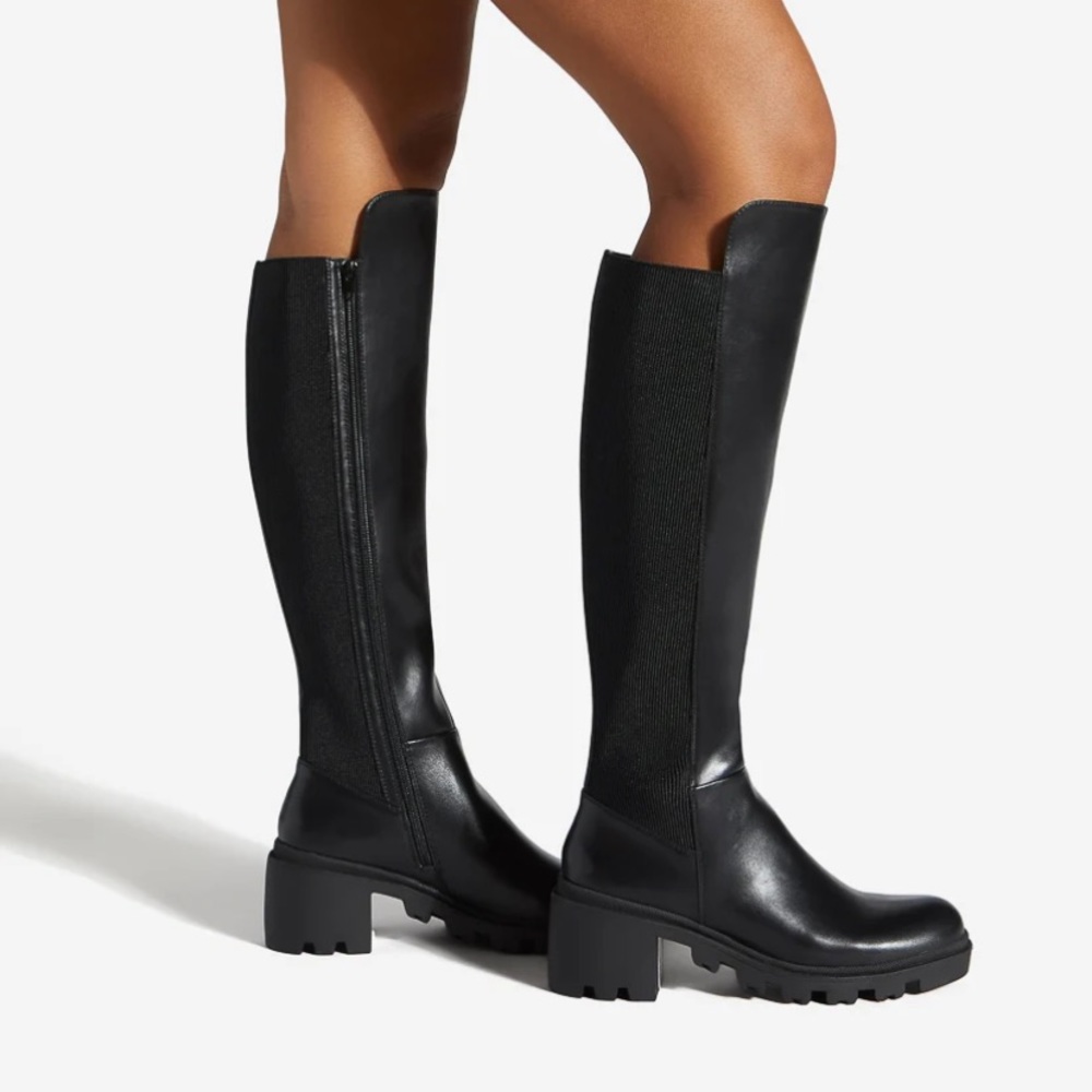 Chunky Block Heeled Boot